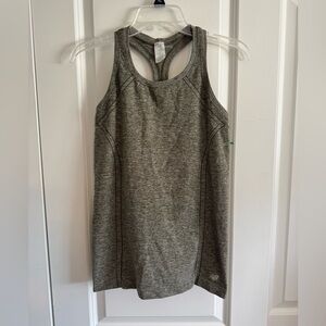 New Balance Heathered Green Women's Racerback Tank Top